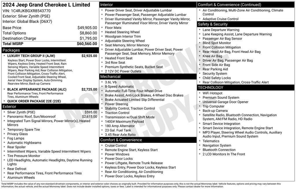 jeep grand cherokee l 2024 1C4RJKBGXR8543770 image jeep grand cherokee l 2024 1C4RJKBGXR8543770 image